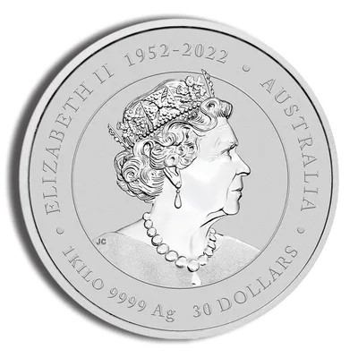 2024 Kilo Australia Silver Lunar Dragon BU - Series III — reverse view