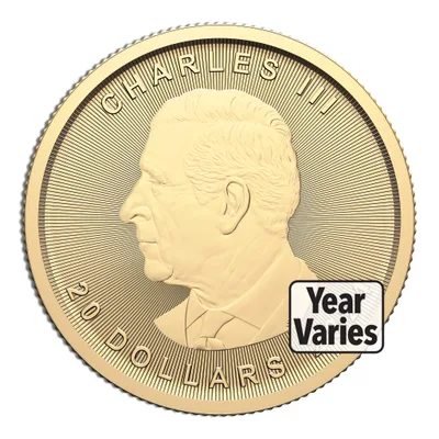 1/2 oz Gold Maple Leaf (Year Varies - Sealed) — packaging view