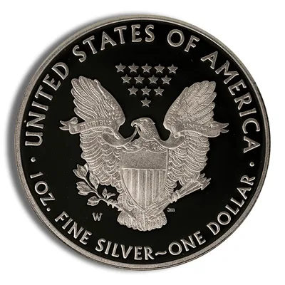 2016-W Proof Silver Eagle with Box & COA - 30th Anniversary — packaging view