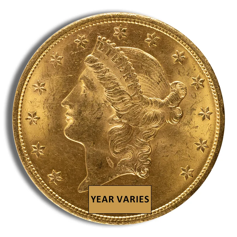 $20 Gold Liberty Double Eagle - BU — Gold bullion from Standard Bullion