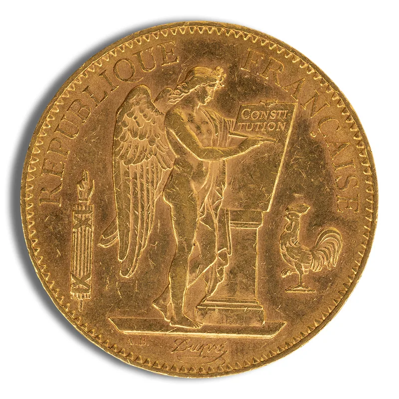 France Gold 100 Francs - Angel (1878-1914) — Gold bullion from Standard Bullion