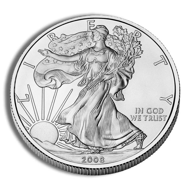 2008 Silver American Eagle - BU — Silver bullion from Standard Bullion