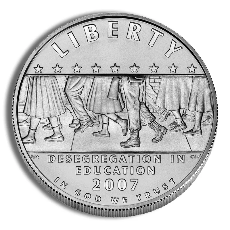 2007-P <body> Little Rock, Deseg Silver Commem - BU — Silver bullion from Standard Bullion