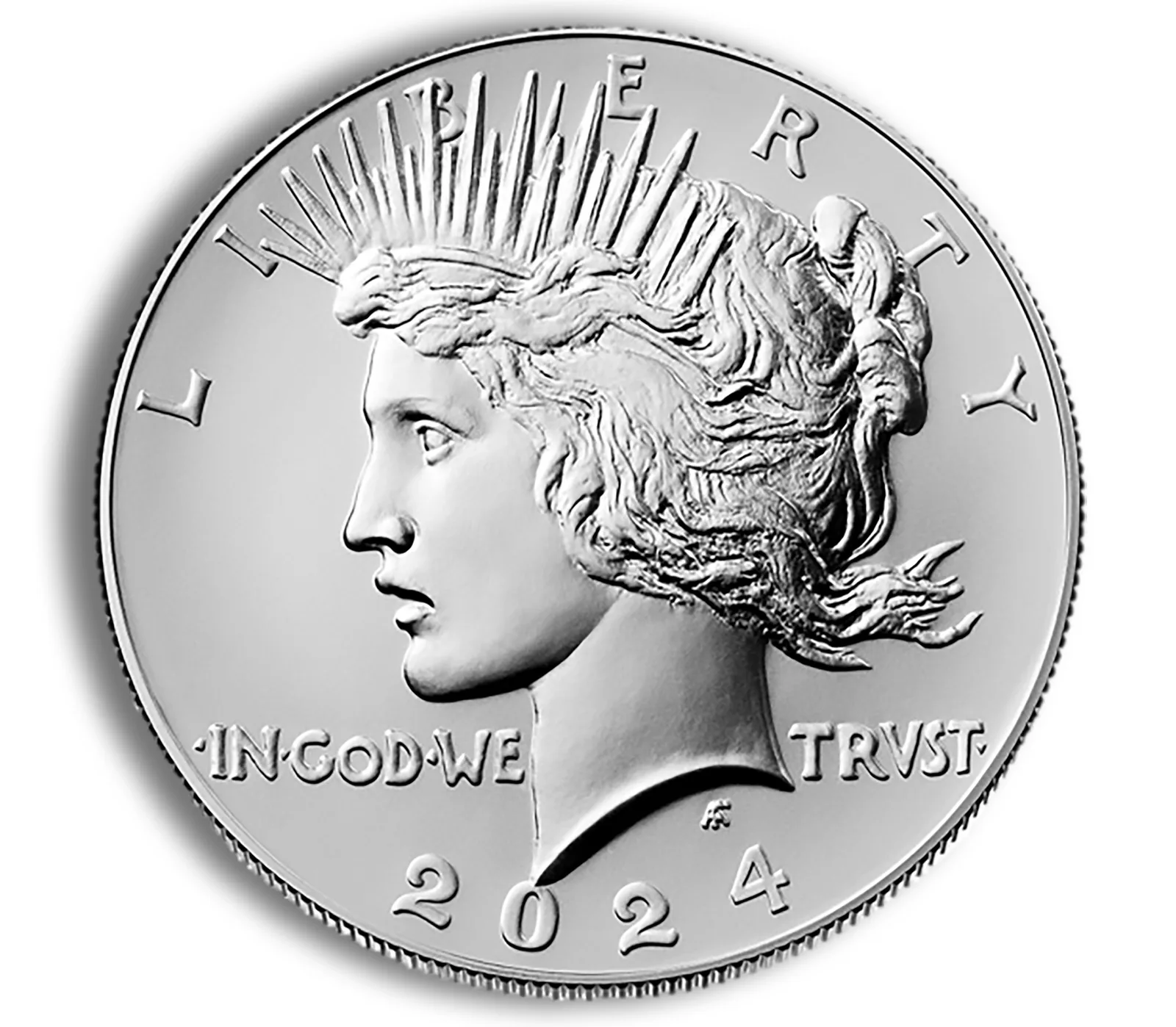 2024-P Peace Silver Dollar w/Box & COA — Silver bullion from Standard Bullion