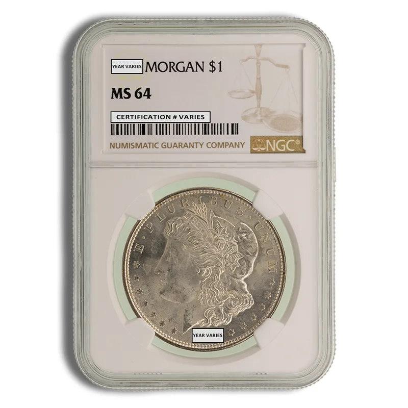 1921 Morgan Dollar - NGC MS64 — Silver bullion from Standard Bullion