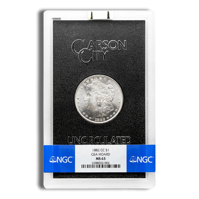 1882-CC GSA Morgan Dollar - NGC MS63 — Silver bullion from Standard Bullion