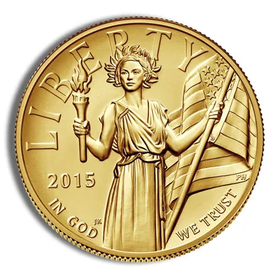 2015-W Liberty High Relief Gold Coin PCGS MS69 — packaging view