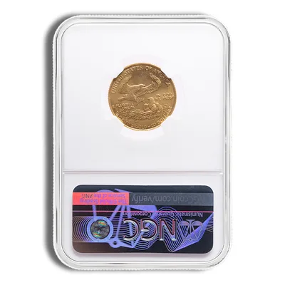 1988 1/4 oz Gold Eagle <body>0 NGC MS69 — reverse view
