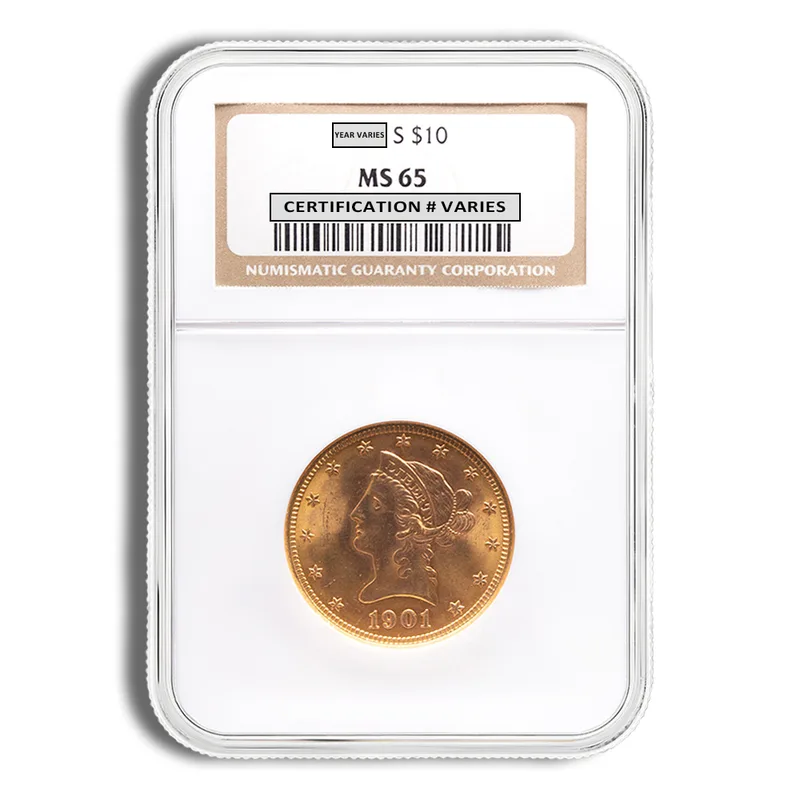 <body>0 Gold Liberty Eagle - NGC MS65 — Gold bullion from Standard Bullion