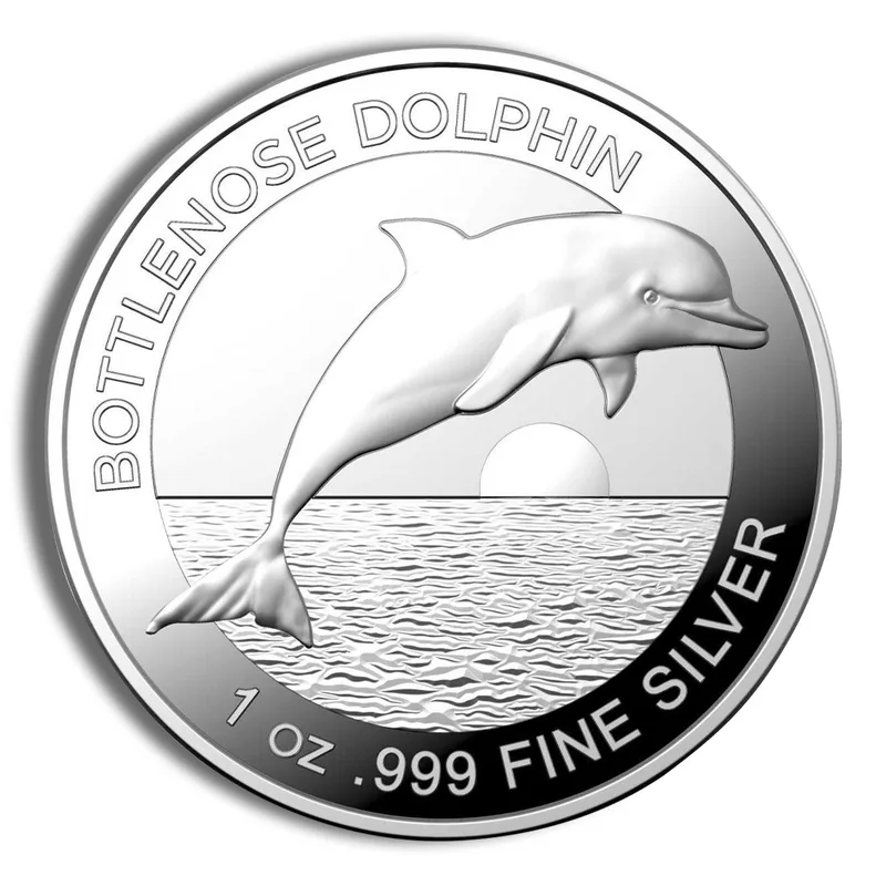 2019 1.5 oz Australian Bottlenose Dolphin Silver Coin — Silver bullion from Standard Bullion
