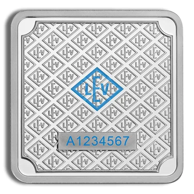 30 x 5 gram Silver Geiger Bar Box — packaging view
