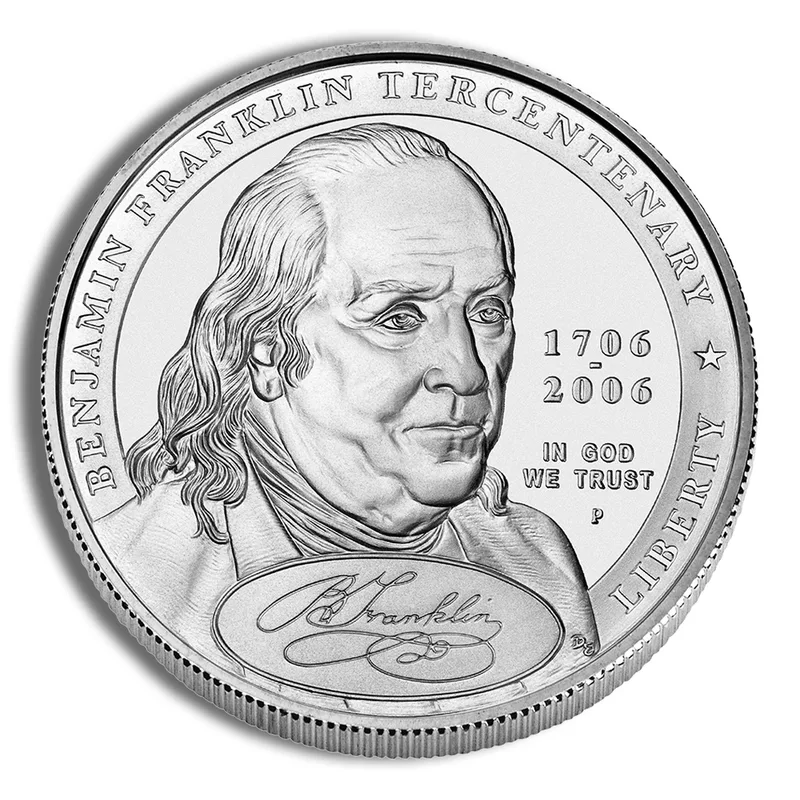 2006-P <body> Frank. Found Father Silver Commem - BU — Silver bullion from Standard Bullion