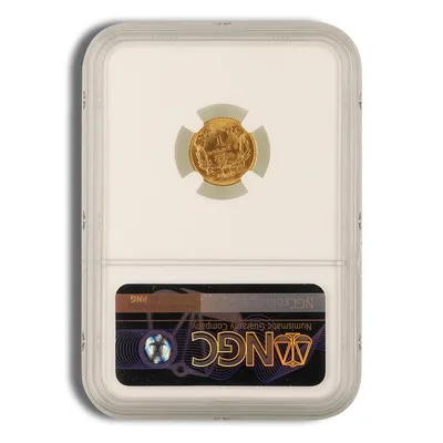 <body> Gold Indian Type 3 - NGC MS64 — reverse view