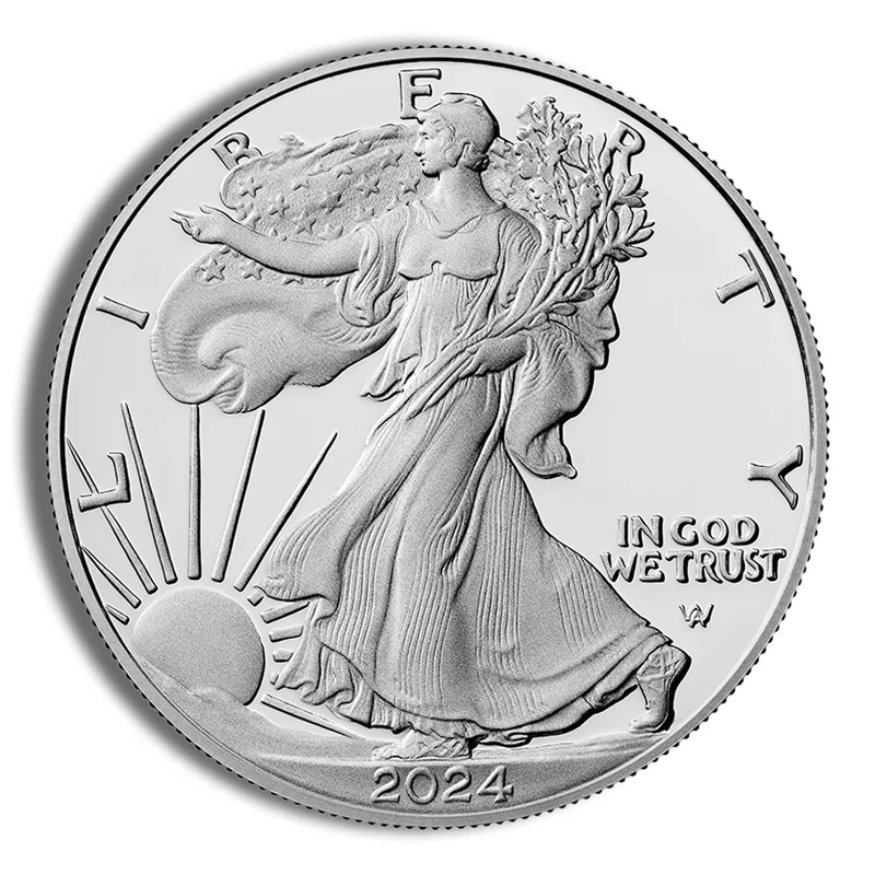 2024 Silver American Eagle - BU — Silver bullion from Standard Bullion