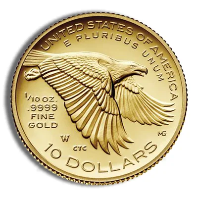 2018-W 1/10 oz American Liberty Gold Coin - NGC PF70 — detail view