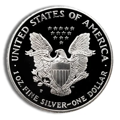 1994-P Proof Silver Eagle with Box & COA — packaging view