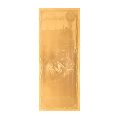 Idaho 25 Goldback — reverse view