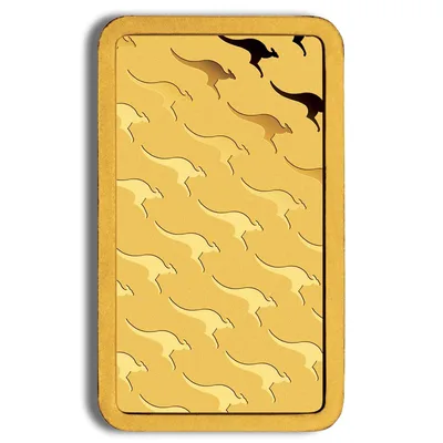 1 gram Gold Bar - Perth Mint (Carded) — packaging view