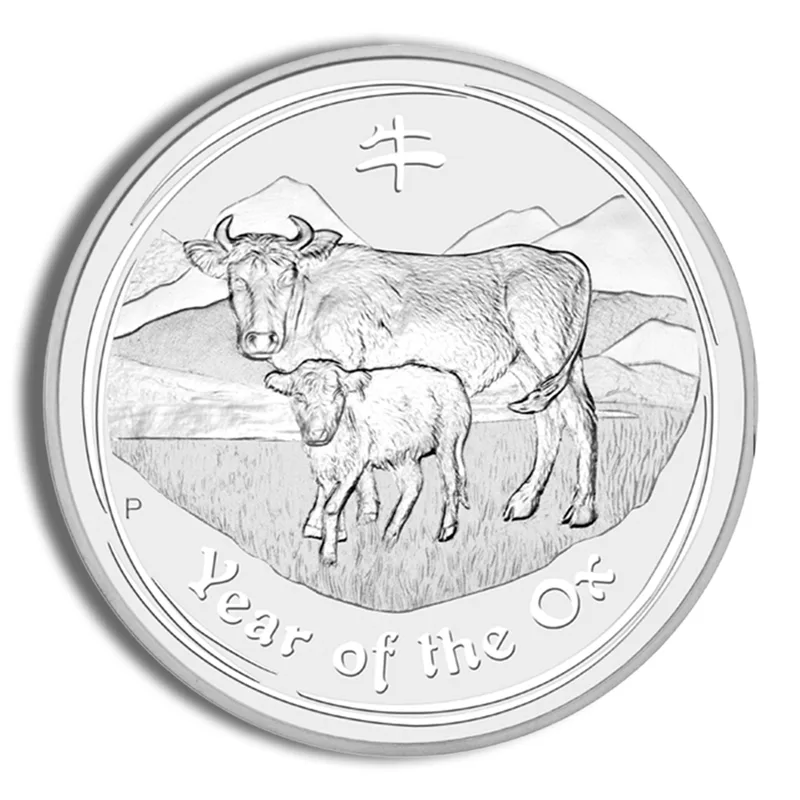 2009 1/10 oz Australia Gold Lunar Ox BU - Series I — Gold bullion from Standard Bullion
