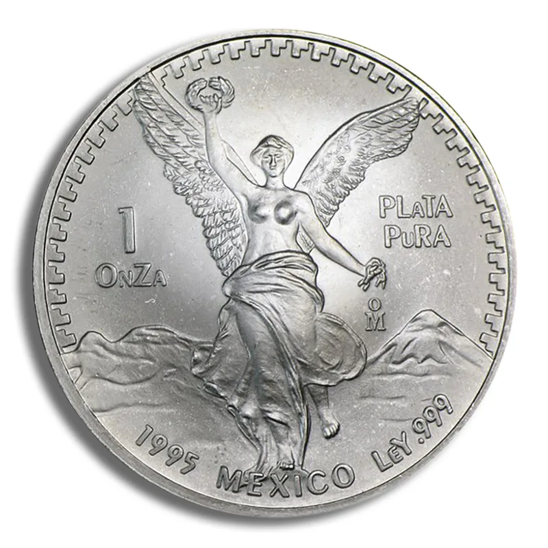 1995 1 oz Silver Mexican Libertad - BU — Silver bullion from Standard Bullion