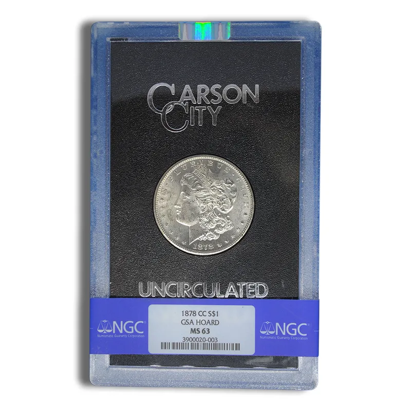1878-CC GSA Morgan Dollar - NGC MS63 — Silver bullion from Standard Bullion