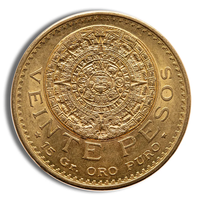 1917 Mexico Gold 20 Peso - BU — Gold bullion from Standard Bullion