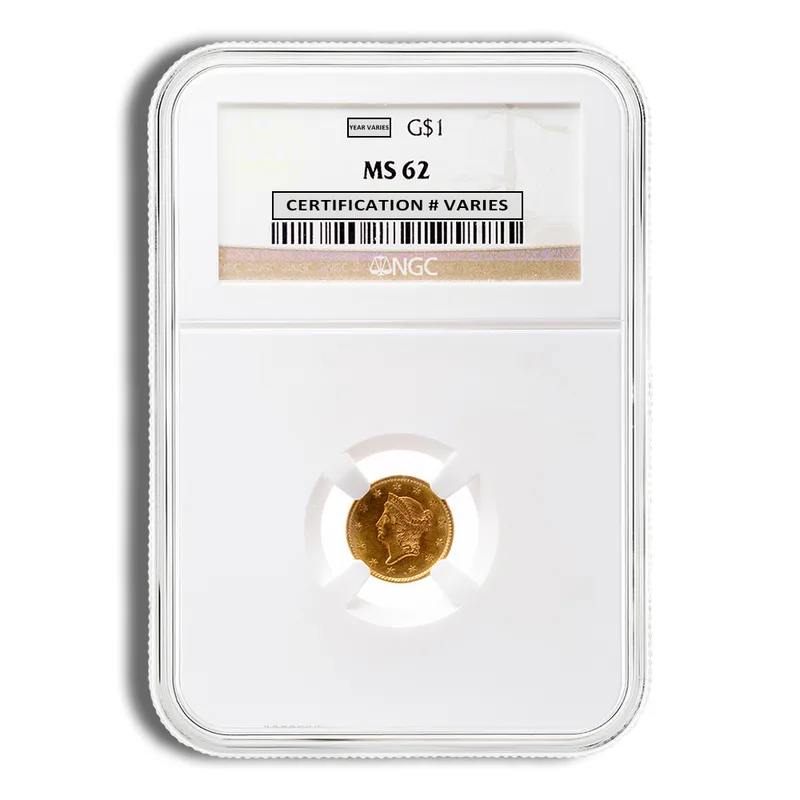 <body> Gold Liberty Type 1 - NGC MS62 — Gold bullion from Standard Bullion