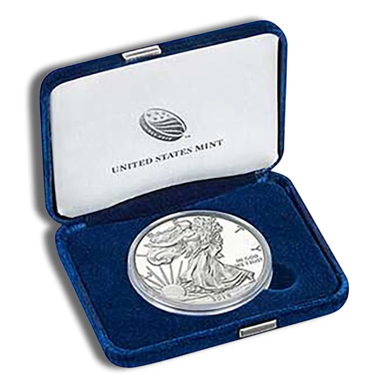 2015-W Proof Silver Eagle with Box & COA — Silver bullion from Standard Bullion