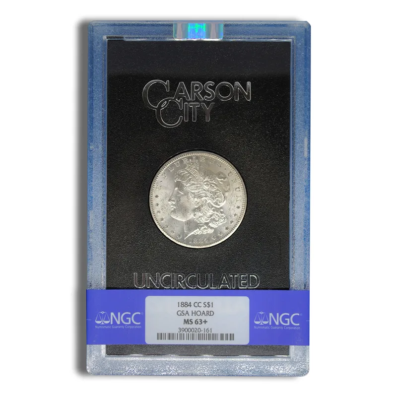 1884-CC GSA Morgan Dollar - NGC MS63+ — Silver bullion from Standard Bullion