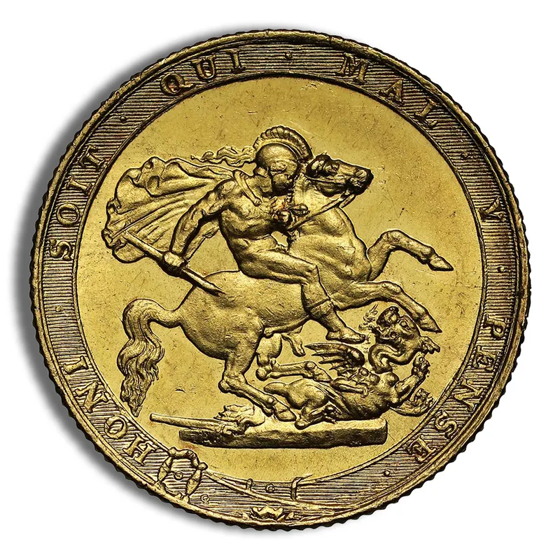 Britain 1 Sovereign - King George III (1817-1820) — Gold bullion from Standard Bullion