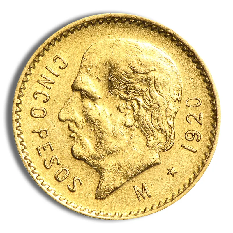 Mexico Gold 5 Peso — Gold bullion from Standard Bullion