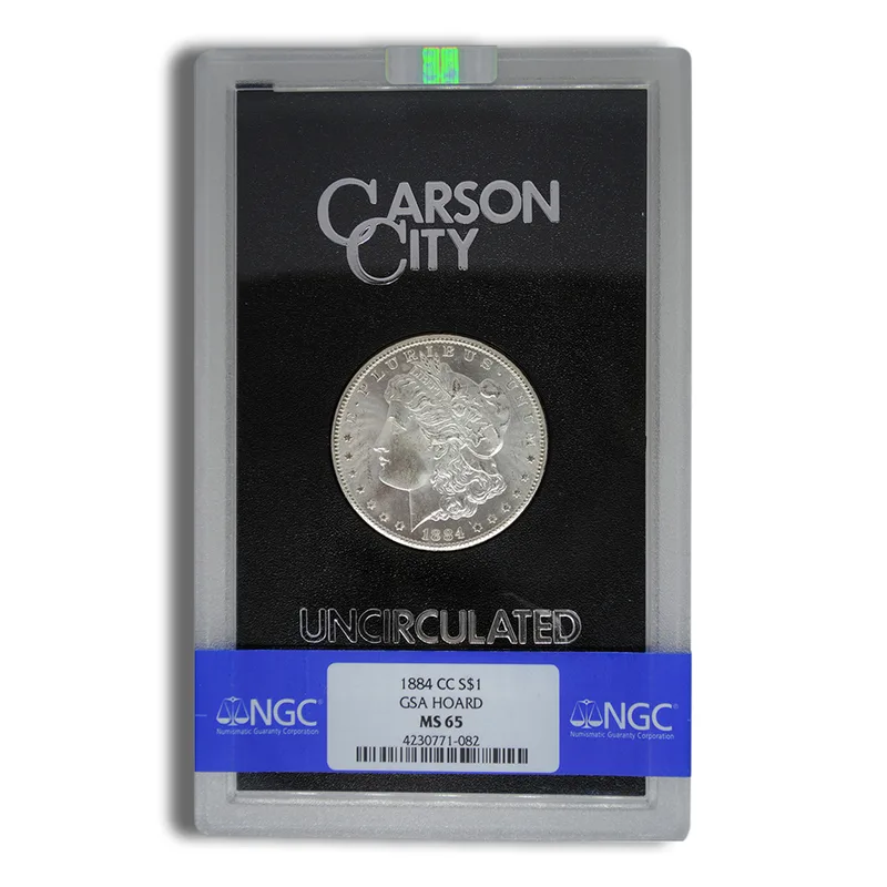 1884-CC GSA Morgan Dollar - NGC MS65 — Silver bullion from Standard Bullion