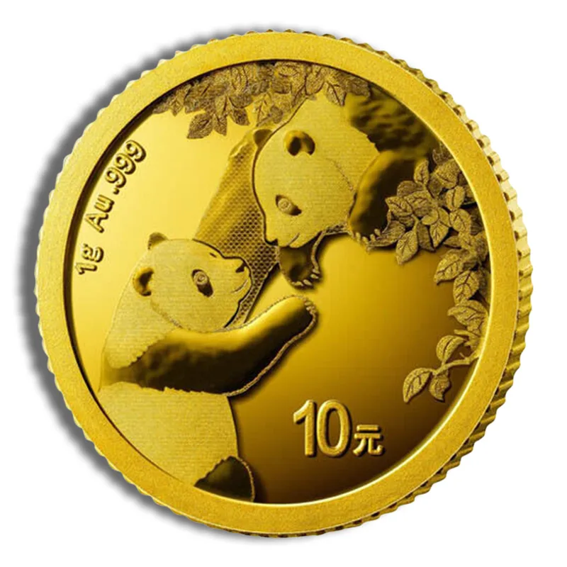 1 gram China Gold Panda - BU - Unsealed (Year Varies)` — Gold bullion from Standard Bullion