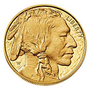 Impaired Gold Buffalo — Gold bullion from Standard Bullion