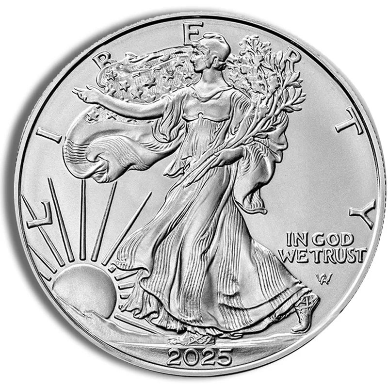 2025 Silver American Eagle - BU — Silver bullion from Standard Bullion
