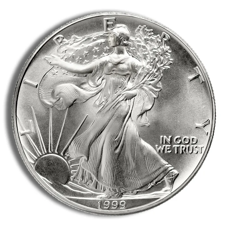 1999 Silver American Eagle - BU — Silver bullion from Standard Bullion
