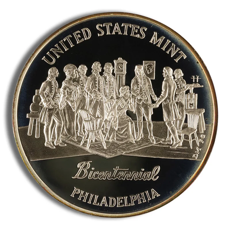 1993-P Proof Bicentennial Silver Medal — Silver bullion from Standard Bullion
