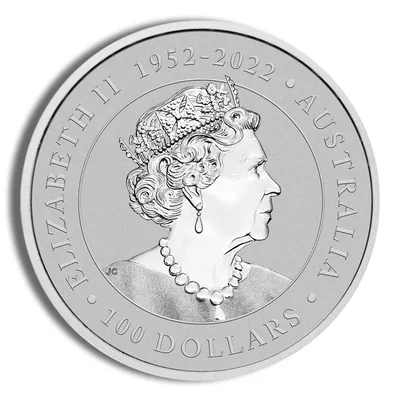 Platinum Koala - 1 oz (Year Varies) — reverse view