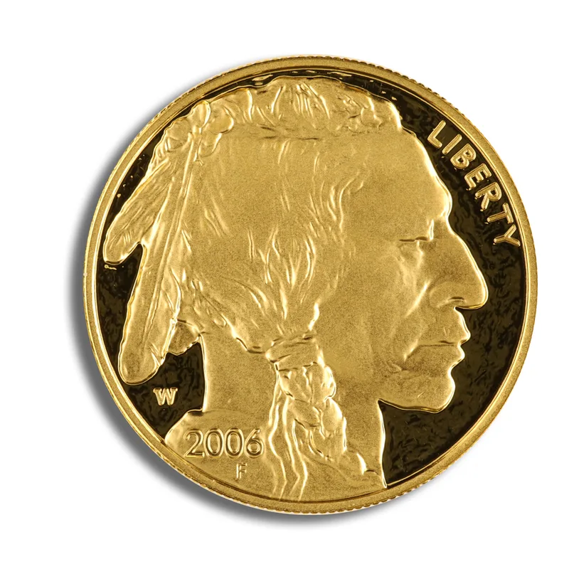 1 oz Proof Gold Buffalo (Year Varies) - (w/Box & COA) — Gold bullion from Standard Bullion