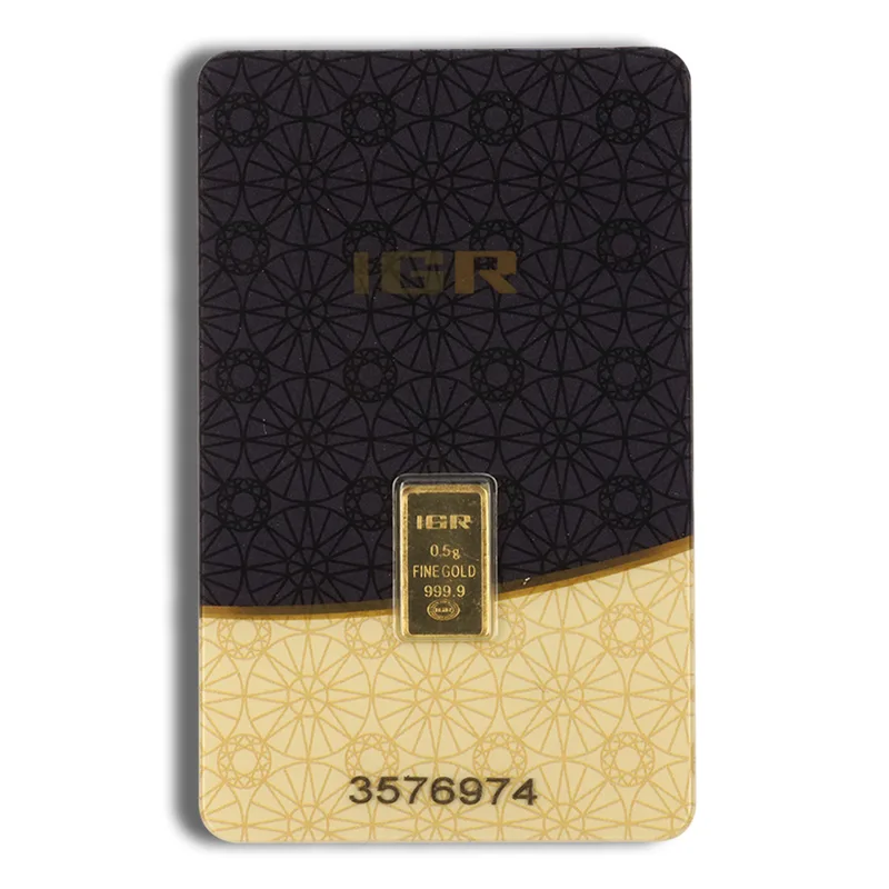 1/2 gram Gold Bar - Brand Varies — Gold bullion from Standard Bullion