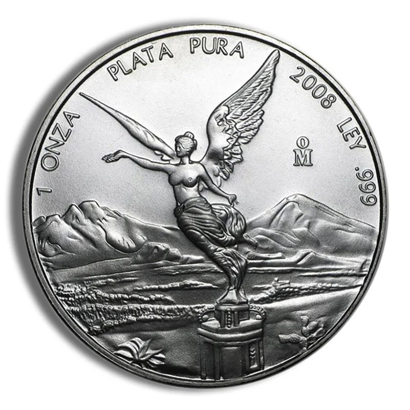 2008 1 oz Silver Mexican Libertad - BU — Silver bullion from Standard Bullion