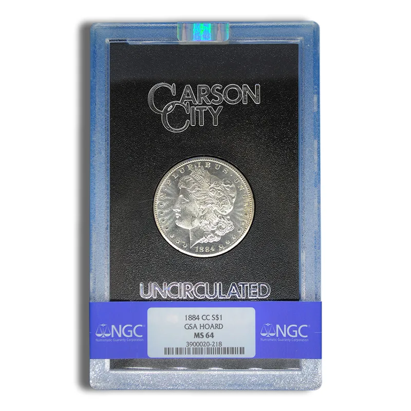 1884-CC GSA Morgan Dollar - NGC MS64 — Silver bullion from Standard Bullion