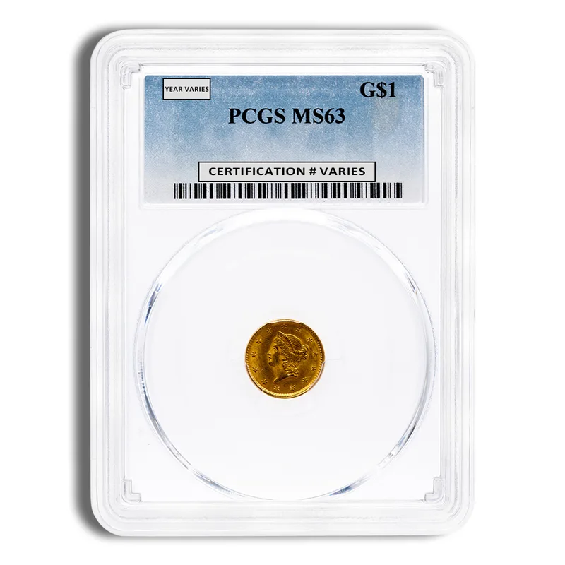<body> Gold Liberty Type 1 - PCGS MS63 — Gold bullion from Standard Bullion