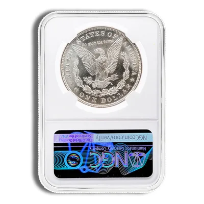 1921 Morgan Dollar - NGC MS65 — reverse view