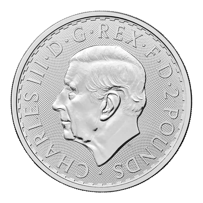 2026 1 oz Great Britain Silver Britannia — reverse view