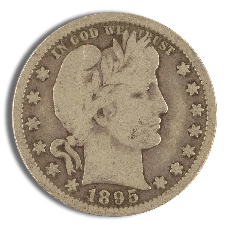 <body> FV 90% Silver Barber Quarters - VF — Silver bullion from Standard Bullion