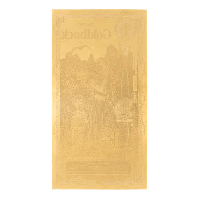 Idaho 1 Goldback — reverse view
