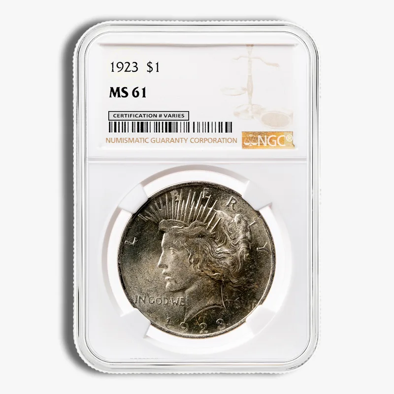 Peace Dollar - NGC MS60-MS62 — Silver bullion from Standard Bullion