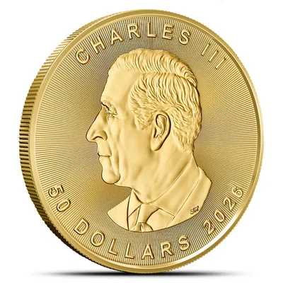 2026 1 oz Gold Maple Leaf — reverse view