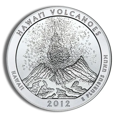 2012-P 5 oz ATB Hawaii Volcanoes Silver Coin NGC SP70 — packaging view